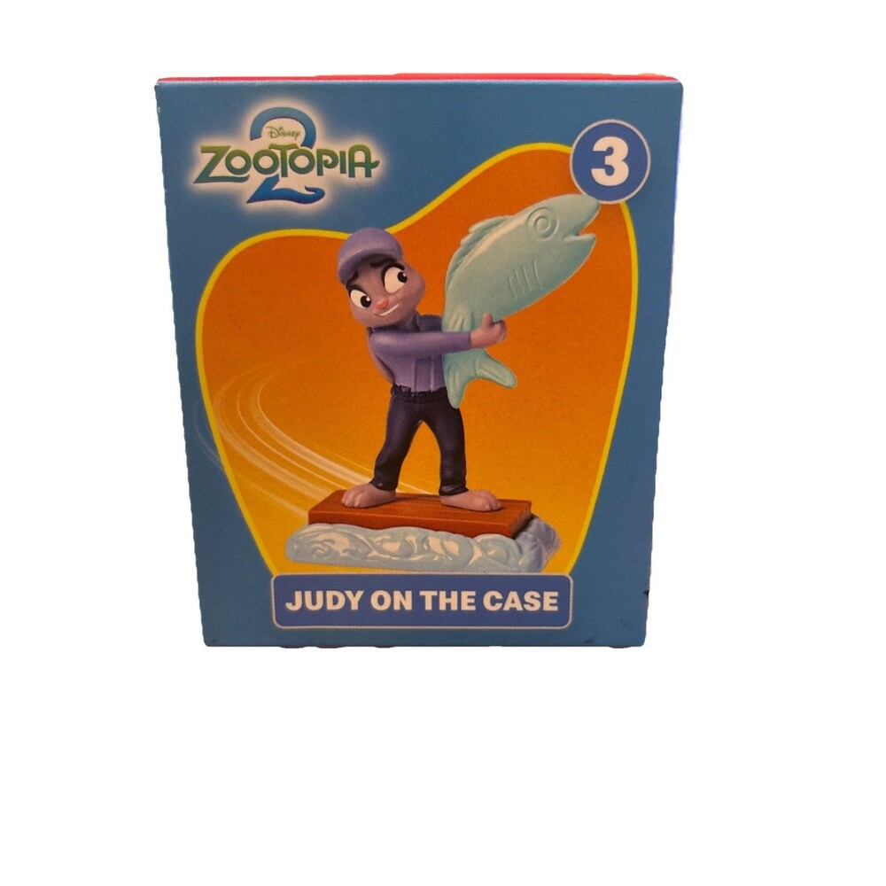 New McDonald’s 2025 Zootopia 2 Happy Meal Toy Judy On The Case #3 NIB Police Fun